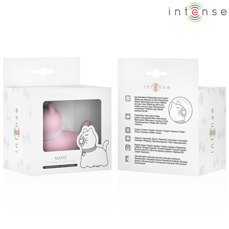 INTENSE - TONGUE STIMULATOR WITH PULSATING EFFECT MARIE PINK