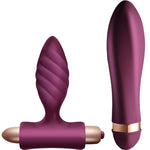 CLIMAXIMUM - DESIRE KIT VIBRADOR TWISTED + PLUG ANAL