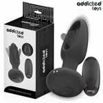 ADDICTED TOYS - VIBRATING TONGUE BUTT PLUG WITH REMOTE CONTROL