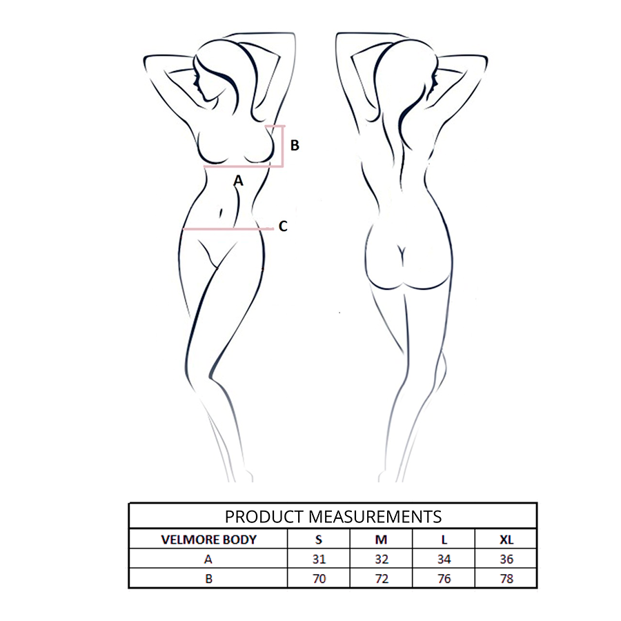 PASIÓN - VELMORE BODY VIOLETA L/XL
