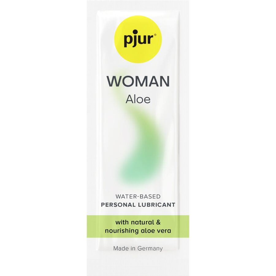 PJUR - LUBRICANTE ÍNTIMO CON ALOE A BASE DE AGUA PARA MUJER 2 ML