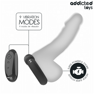 ADDICTED TOYS - VIBRATING COCK RING WITH HEATING EFFECT AND REMOTE CONTROL