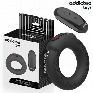 ADDICTED TOYS - VIBRATING COCK RING WITH HEATING EFFECT AND REMOTE CONTROL