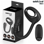 ADDICTED TOYS - ANILLO VIBRADOR PARA EL PENE CON CONTROL REMOTO Y PUNTO P