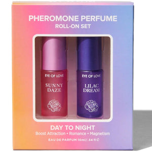 EYE OF LOVE - SET DI PROFUMI ROLL-ON AI FEROMONI BLOOM DAY TO NIGHT 2 X 5 ML