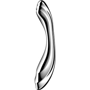 SATISFYER - DILDO DOBLE DE ACERO INOXIDABLE PURE GRAVITY 2