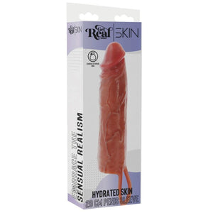 GET REAL - HYDRATED SKIN GUINA PER PENE IN SILICONE CARAMELLO 20 CM