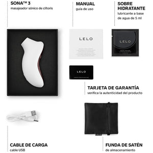 LELO - SONA 3 CREMA MASSAGGIATORE CLITORIDEO SONICO