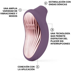 LELO - SONA 3 CRUISE MASSAGGIATORE CLITORIDEO SONICO PRUGNA