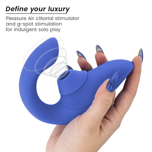 WOMANIZER - BLEND RABBIT VIBRATOR STIMOLATORE BLU VIBRANTE
