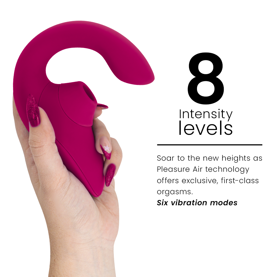 WOMANIZER - RABBIT STIMULATOR VIBRATOR BLEND VIBRANT PINK