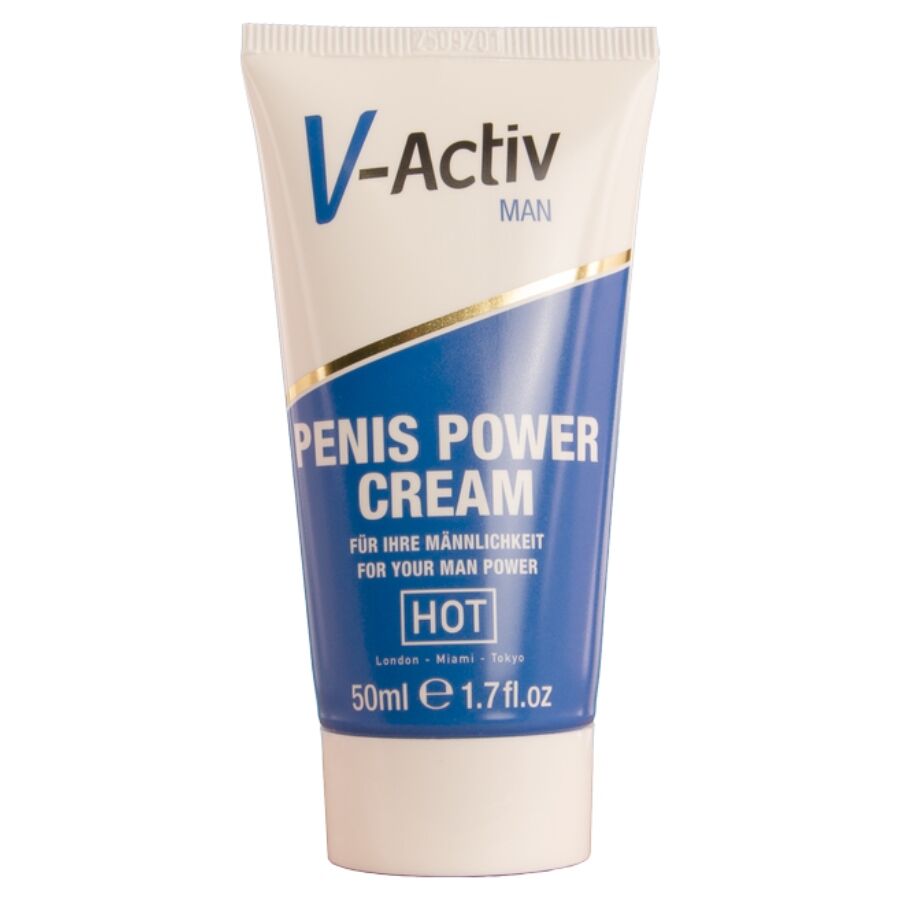 HOT - V-ACTIV PENIS POWER CREAM PER UOMO 50 ML