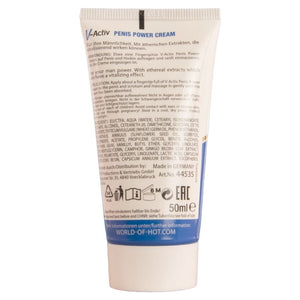 HOT - V-ACTIV PENIS POWER CREAM PER UOMO 50 ML