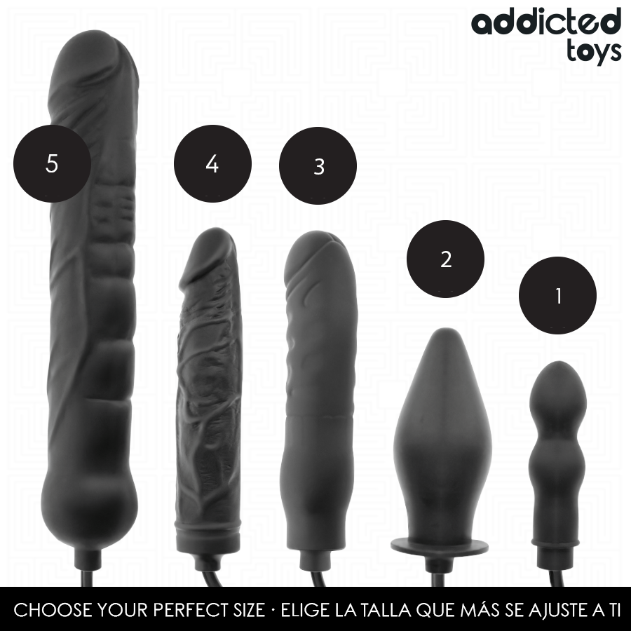 ADDICTED TOYS - PLUG ANALE GONFIABILE MODELLO 1