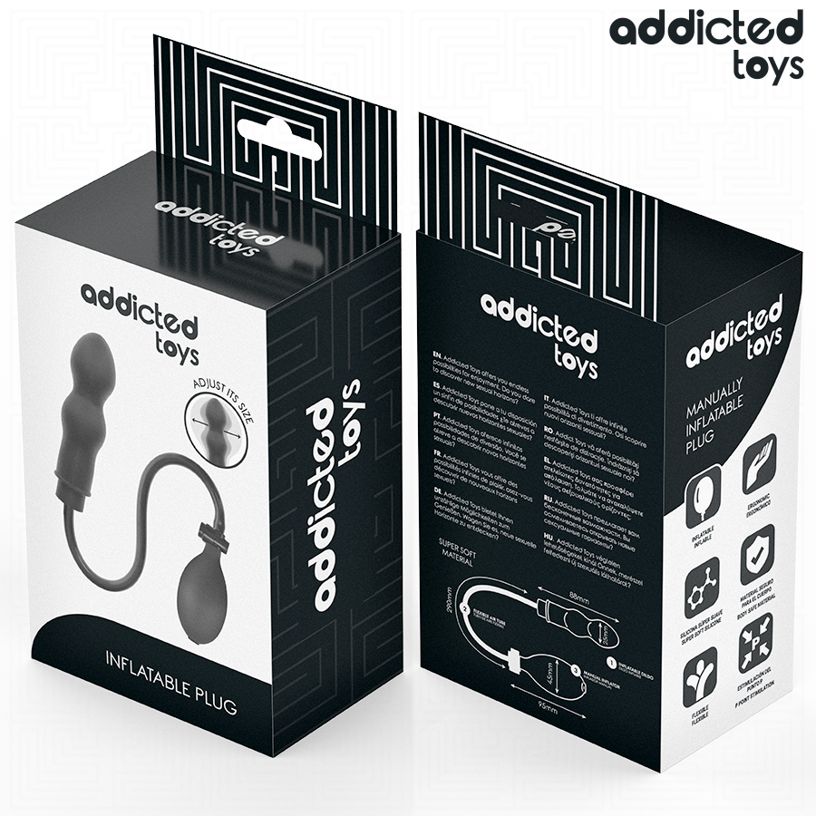ADDICTED TOYS - PLUG ANALE GONFIABILE MODELLO 1