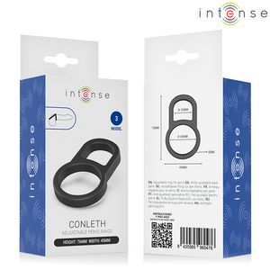 INTENSE - CONLETH ANELLO PER PENE DOPPIO REGOLABILE MODELLO 3