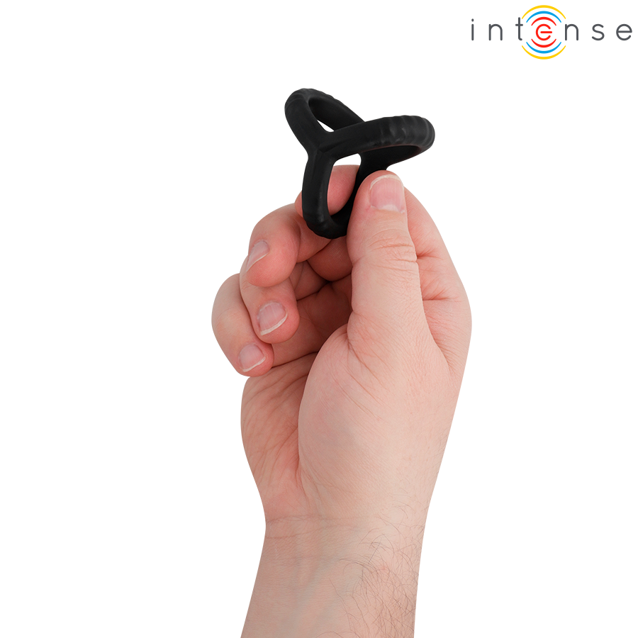 INTENSE - JOHN ANELLO PER PENE TRIPLO REGOLABILE MODELLO 4