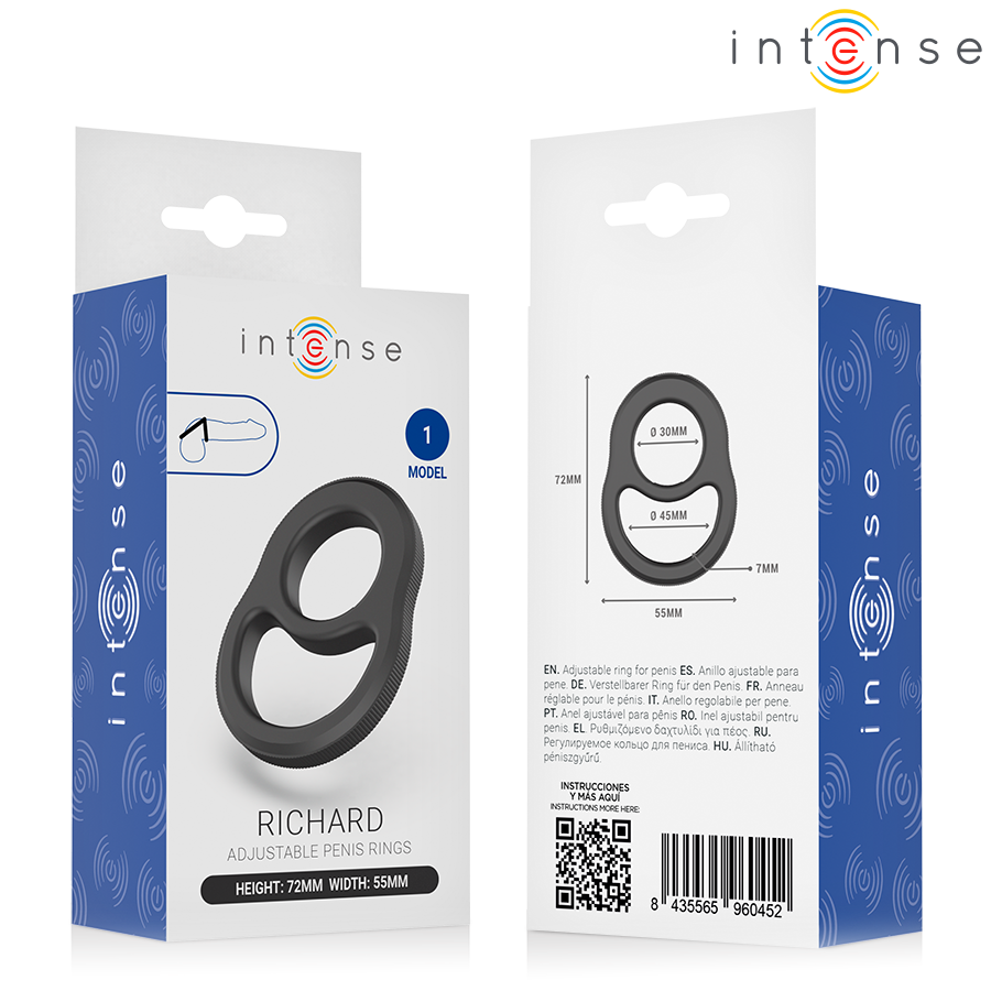 INTENSE - ANILLO DE PENE DOPPIO DE RICHARD MODELO 1