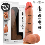 MR INTENSE - GARY PENE DE SILICONA ULTRA REALISTA CON TESTÍCULOS DE 25,5 CM -Ø- 5,1 CM