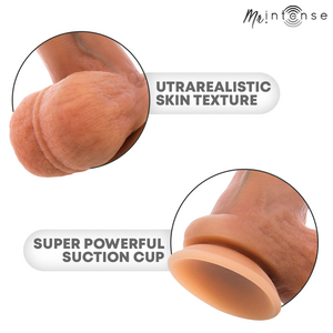 MR INTENSE - GARY PENE DE SILICONA ULTRA REALISTA CON TESTÍCULOS DE 25,5 CM -Ø- 5,1 CM