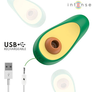 INTENSE - STIMOLATORE CLITORIDEO AD ASPIRAZIONE WAKI AVOCADO