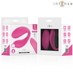 INTENSE - NORA STIMOLATORE VIBRANTE A MORSETTO ROSA