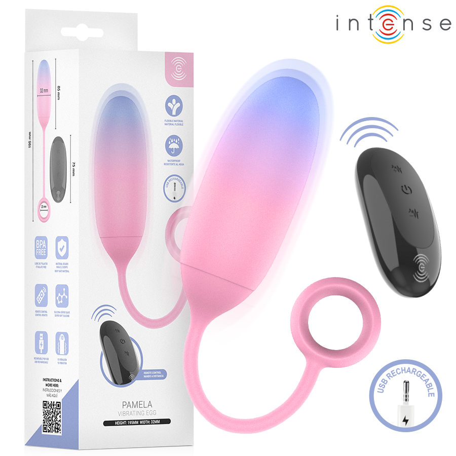 INTENSE - PAMELA VIBRADOR DE PUNTO G CON GRADIENTE
