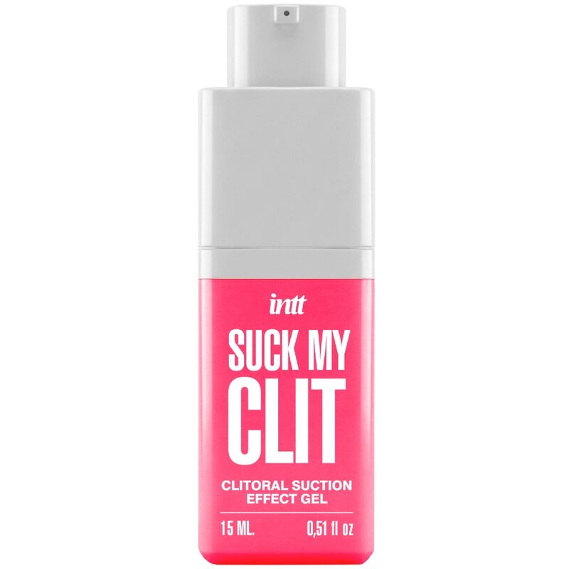 INTT - SUCK MY CLIT GEL EFFETTO ASPIRAZIONE FRAGOLA SELVAGGIA 15 ML