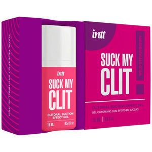 INTT - SUCK MY CLIT GEL EFFETTO ASPIRAZIONE FRAGOLA SELVAGGIA 15 ML