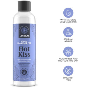 INTIMATELINE - ACEITE DE MASAJE TANTRAS LOVE OIL BESO CÁLIDO 150 ML