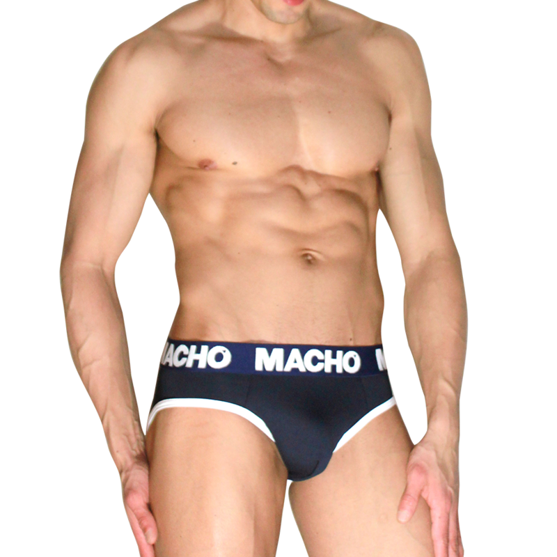 MACHO - MCH008 CLÁSICO SLIP AZUL MARINO