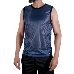 MACHO - T-SHIRT BLU NAVY L/XL