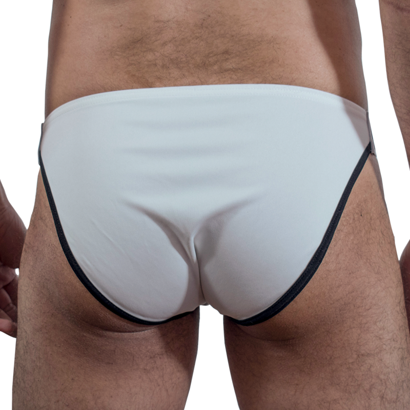 MACHO - MCH009 BIANCO SLIP LATERALE XL