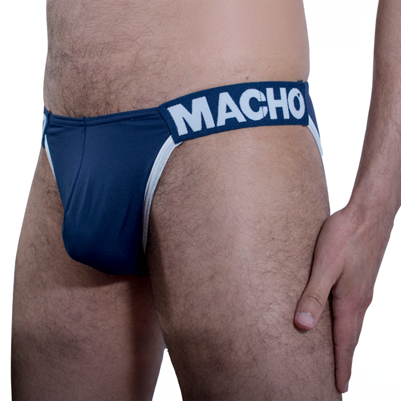 MACHO - MCH011 SLIP LATERAL AZUL OSCURO XL
