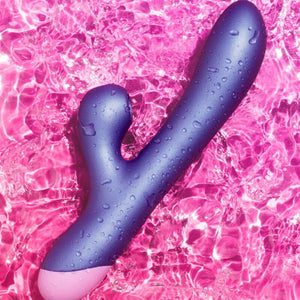 ROMP - PULSE BLUE RABBIT VIBRATOR FOR G-SPOT SENSITIVITY