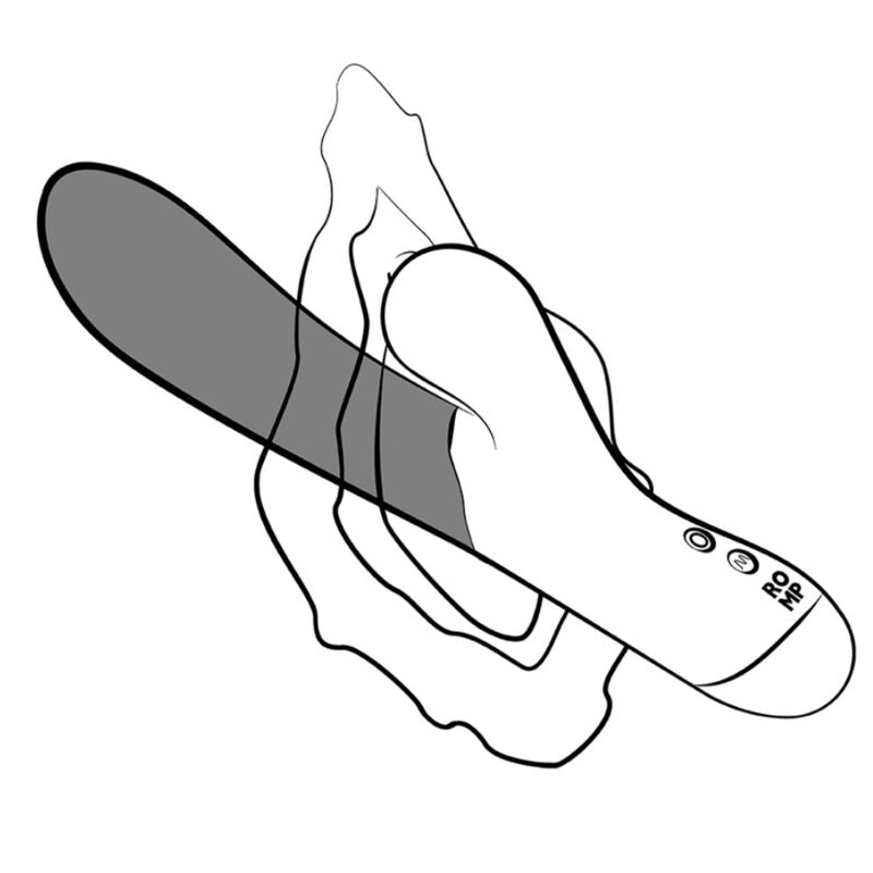 ROMP - PULSE BLUE RABBIT VIBRATOR FOR G-SPOT SENSITIVITY