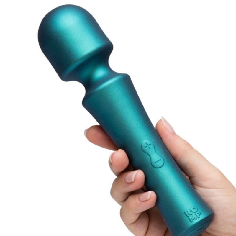 ROMP - MINIVIBRADOR TIPO VARITA PRESTO CON CABEZAL FLEXIBLE VERDE