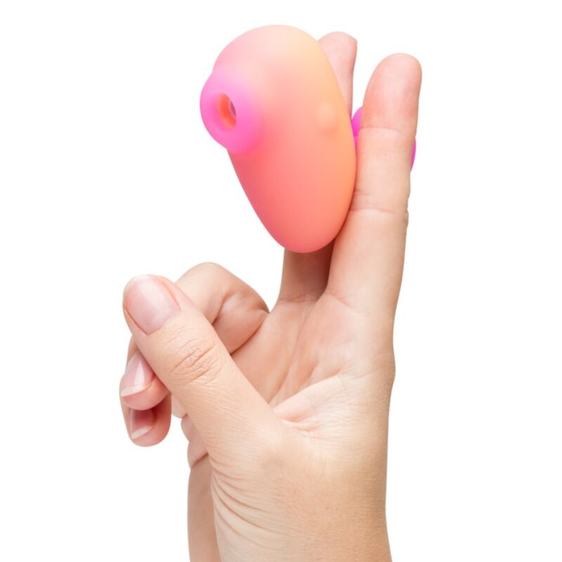 ROMP - KISS VIBRATORE DA DITO RICARICABILE CON ASPIRAZIONE CLITORIDEA