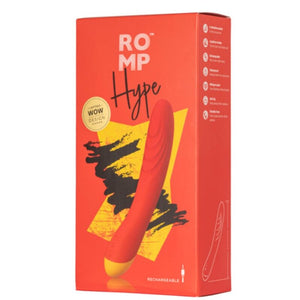 ROMP - HYPE VIBRATORE MULTIFUNZIONE PER IL PUNTO G ROSSO