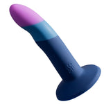ROMP - PEQUEÑO DILDO DE SILICONA TRICOLOR CON VENTOSA 14 CM