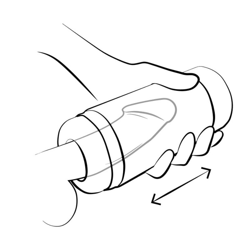 ROMP - DASH MASTURBATORE MASCHILE CON CONTROLLO A SUZIONE 20 CM