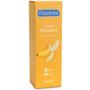 PASANTE - LUBRICANTE A BASE DE AGUA CON SABOR A PLÁTANO 75 ML