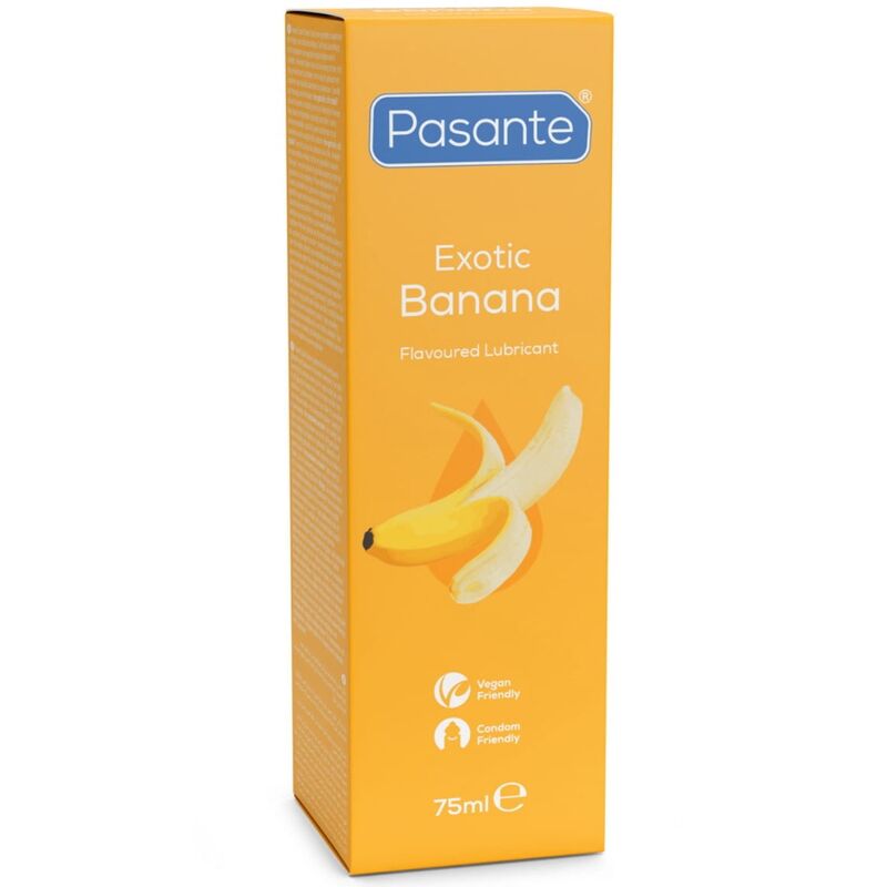 PASANTE - LUBRICANTE A BASE DE AGUA CON SABOR A PLÁTANO 75 ML