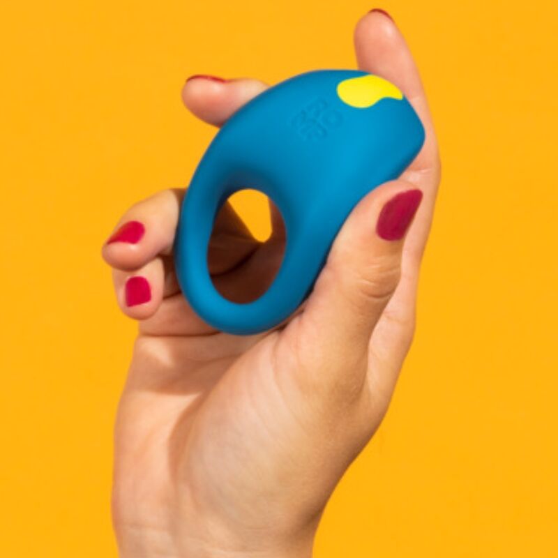 ROMP - JUKE ANELLO PER PENE IN SILICONE CON VIBRATORE PER LA STIMOLAZIONE CLITORIDEA