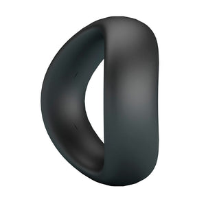 CRAZY BULL - VALEN ANELLO PER PENE ERGONOMICO IN SILICONE NERO