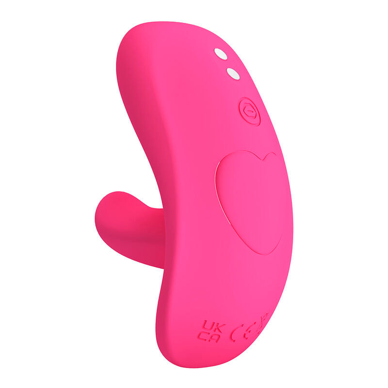 PRETTY LOVE - HAZELYNN MASAJEADOR ROSA CON 12 FUNCIONES Y CONTROL MEDIANTE APP