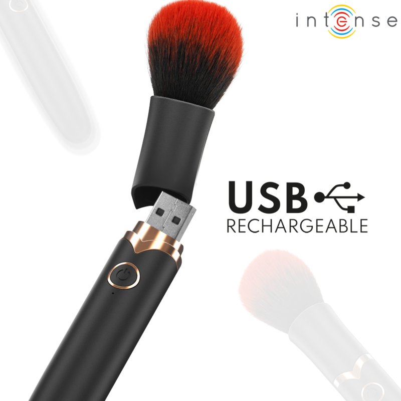 INTENSE - SPAZZOLA VIBRANTE EMILIA 10 VIBRAZIONI 16 CM