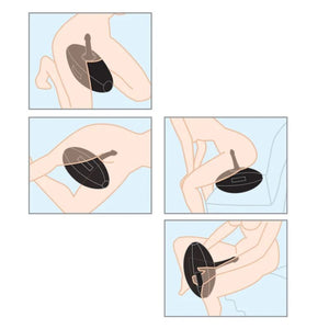 FETISH FANTASY SERIES - BODY DOCK SFERA DELL'AMORE GONFIABILE CON DILDO NERO 41,9 CM