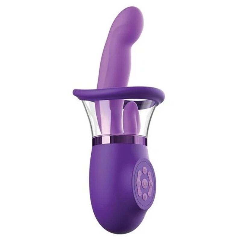 FANTASY FOR HER - VIBRADOR CONEJITO ULTIMATE PLEASURE PRO PLUS VIOLETA 20,3 CM