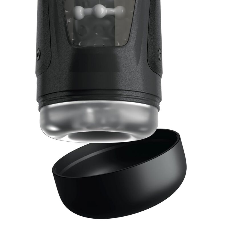 PDX ELITE - MOTO-BATOR PRO MASTURBADOR AUTOMÁTICO VIBRADOR Y CALEFACTOR CON PROTECCIÓN, 26,5 CM